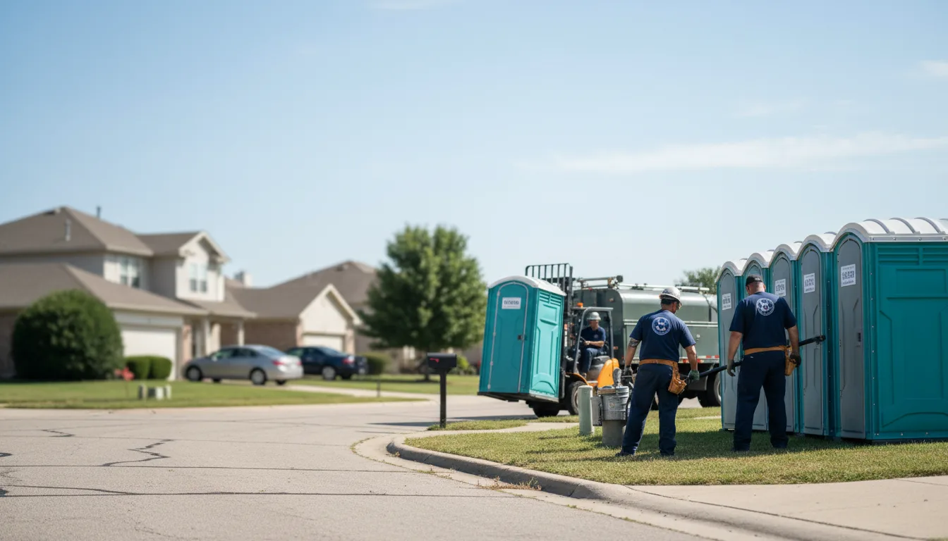 Porta Potty Rental in Oark, AR near me
